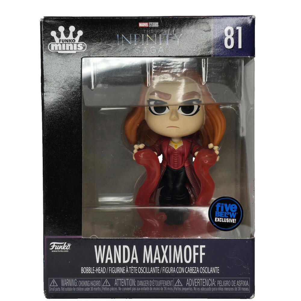 FUNKO MINIS MARVEL STUDIOS "WANDA MAXIMOFF" #81 THE INFINITY SAGA NEW